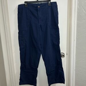 Carhartt Force Cargo Pants Navy Ripstop Classic Fit Scrub Workwear